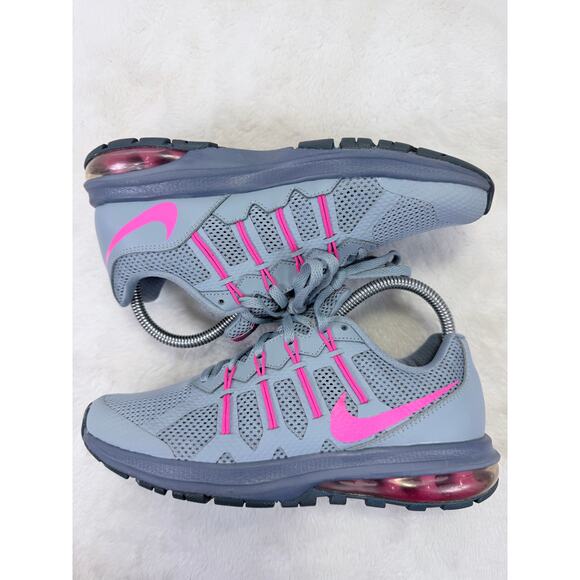 Nike Air Max Dynasty Blue Grey Hyper Pink Womens Size 7.5 816748-401 - Picture 6 of 10
